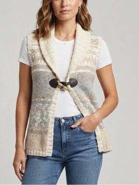 Cynthia Rowley Toggle Vest Size *S*